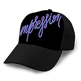 hyg03j4 Frase de impresión del Lema de la Gorra de béisbol de ala Plana con Estampado de Snapback para Mujer