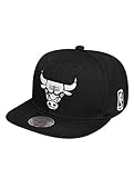 Mitchell & Ness Mujeres Gorras/Gorra Snapback Black & White Chicago Bulls