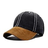 Gorra de Beisbol Cap Snapback Gorras Moda Gorra De Béisbol Hombres Mujeres Snapback Gorras Sombreros De Hueso para Hombres Sólido Casual Liso Plano Lavado Sombrero En Blanco Amarillo Negro