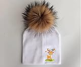 Moda de Invierno Mariposa niños pequeños capó Infantil Gorro de bebé para niños y niñas Gorra de Viaje para bebés y niños -2 deer-1-1-3 Years