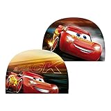 ARDITEX WD11960 Gorro de baño-Piscina de poliéster de Disney-Pixar-Cars
