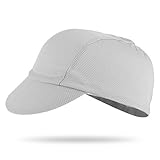 Gorra de Ciclismo clásica Gorra Deportiva de Ciclismo Gris para Hombres y Mujeres