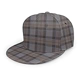 Gorra de béisbol unisex, estilo hip-hop, sombrero plano a la moda, sombrero para actividades al aire libre, tartán Outlander Fraser Plaid más pequeño