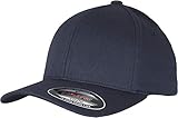 Flexfit Wooly Combed Gorra Cierre para Hombre, Mujer y niños, Azul Marino/Azul Oscuro, XXL Unisex Adulto