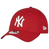 New Era 39Thirty League Basic New York Yankees, Gorra para Hombre, Rojo (Scarlet/White), S/M