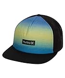 Hurley M Printed Square Trucker Gorra, Hombre, Pacific Blue, 1SIZE