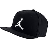 Nike Jordan Pro Jumpman Snapback Gorra, Unisex Adulto, Negro (Black/White), Talla Única