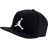 Nike Jordan Pro Jumpman Snapback Gorra, Unisex Adulto, Negro (Black/White), Talla Única