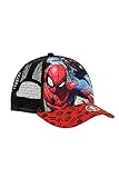 Ryfi Spiderman Gorra Infantil Premium Rejilla Marvel (Negro)
