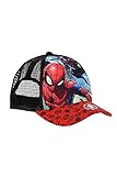 Ryfi Spiderman Gorra Infantil Premium Rejilla Marvel (Negro)