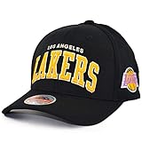 Mitchell & Ness The Champ Redline LA Lakers - Gorra, color negro