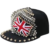 Gorra De Beisbol Unisex DJ Fahsion Sombrero De ala Plana Chica Bailarina Hip Hop Show Cap Pole Dance Cool Visor Cool Hiphop 56-59C