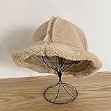 AMZOLNE Sombrero de Doble Lavabo para Mujer Sombrero de montañismo al Aire Libre Sombrero de Pesca-Beige_M (56-58cm)