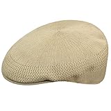 Kangol Tropic Ventair 504 - Gorra de visera para hombre beige (beige) M