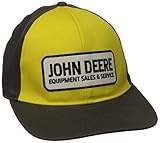 John Deere Men's Strech Band Cap Patch Logo