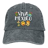 Jopath Cinco De Mayo Sombrero Mexican Fiesta Viva Mexico Gorra De Béisbol para Hombres Mujeres Gorra Ajustable Ajustable Snapback