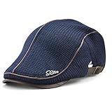 KeepSa Gorros de Boina de Tejer para Hombre Gorra de Vendedor de periódicos Gorro de Punto Casual Ajustable al Aire Libre