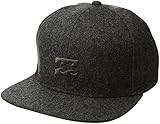 Billabong Men's All Day Heather Snap, Black, ONE