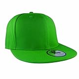 UNDERGROUND KULTURE Llano Plano Pico Snapback Gorra de béisbol Verde