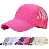 UMIPUBO Sombreros Gorra de Malla s Adjustable al Aire Libre Cap clásico Algodón Casual Sombrero Gorras de Béisbol para Hombre Mujer (Caliente)