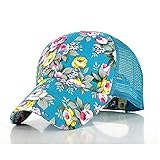 Unisexo Gorras de béisbol Baseball Cap Gorras De Béisbol con Estampado Floral Flores Hip Hop Gorras Snapback Moda Mujer Ocio Gorras De Malla Transpirable De Hueso Plano 3