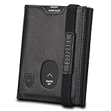 Carteras Hombre Pequeña Cartera Hombre Piel con Monedero Hombre Pequeño Cremallera Cartera Tarjetero Hombre Billetera Hombre Pequeña Carteras para Hombre RFID Slim Wallet for Men Cuero Minimalista