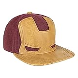 ARTESANIA CERDA Gorra Visera Plana Iron Man, Rojo (Rojo Rojo), M (Tamaño del Fabricante:56) para Niños