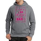 lepni.me N4524H Sudadera con Capucha Grab a Jar and & Head to The Bar! (XX-Large Grafito Magenta)