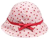 Happy Cherry - Sombrero Pescador para Bebés Recien Nacido Niñas Suave Gorro de Sol con ala Infantil para Playa Verano - Rosa - 0-6 Meses/44cm