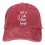 Jopath Let's Do This Boys-1 Gorra de béisbol unisex ajustable al aire libre gorra de camionero sombreros