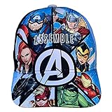 Gorra de Los Vengadores Iron Man Thor Capitán América Hulk Vedora Negra Ojo de Halcón con visera de verano macho - MV15892/G