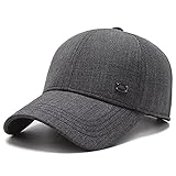 Tanxianlu Gorra Gorras Beisbol Gorra de béisbol de algodón sólido para Hombre, Gorra clásica de Camionero, Gorras para Hombre, Gorra Ajustada Ajustable, Sombreros de Hueso para papá,DF