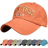 Voqeen Gorras de Hombre Mujer Gorra Béisbol para El Sol Snapback Gorra Deportiva Al Aire Libre Gorra Trucker, 100% Algodón, Bordado