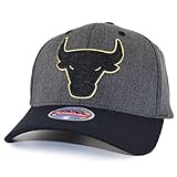 Mitchell & Ness Process Redline Chicago Bulls - Gorra, color gris