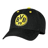 Borussia Dortmund Gorra, Hombre, Negro/Amarillo, talla única