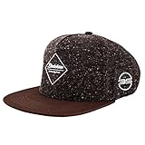 Blackskies Osiris Snapback Cap |Negro Marrón Escudo Gorra de béisbol Premium Unisex Lana