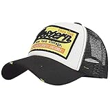 Voqeen Gorras béisbol Hombre con Visera Gorra de Verano Mujer Transpirable Trucker Hombre Retro Gorras béisbol de Secado rápido Ajustable Classic Mesh Gorra Unisex Libre Gorras de béisbol