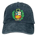 wwoman Gorra de béisbol Ajustable Vintage para Hombres o Mujeres Gorra de béisbol Bandera de Perú Gorra Snapback