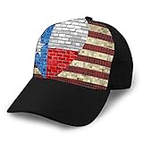 dsgdfhfgjghcdvdf 0 Gorras de béisbol cómodas Banderas de Estados Unidos y Texas Unisex