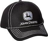 John Deere Men's Diamond Poly Mesh Embroidered Logo