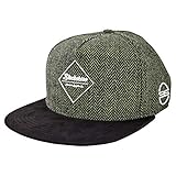 Blackskies Rhea Snapback Cap | Mujer Hombre Gorra de béisbol Premium Skater Wool - Verde Negro