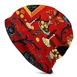 Henri Matisse'S Famous Red12 Slouchy Beanie para hombre y mujer – Gorra elástica Hip-hop Skull Cap Baggy Knit Hat