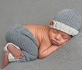 Disfraz de Ganchillo para bebé recién Nacido, para fotografía, para fotografía (3)