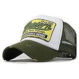 Voqeen Gorras béisbol Hombre con Visera Gorra de Verano Mujer Transpirable Trucker Hombre Retro Gorras béisbol de Secado rápido Ajustable Classic Mesh Gorra Unisex Libre Gorras de béisbol