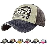 UMIPUBO Gorras Beisbol Deportes Unisex Adjustable al Aire Libre Cap clásico algodón Sombrero Motocicleta Gorras de béisbol (E, Talla única)