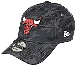 New Era Chicago Bulls Dark Camo Cap NBA Verstellbar 9forty F?r Herren Damen - One-Size