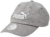 PUMA ESS Cap Gorra, Unisex Adulto, Medium Gray Heather-No 1