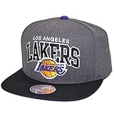 Mitchell & Ness L.A. Lakers G2 Team Arch Charcoal/Black - Gorra