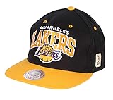 Mitchell & Ness Los Angeles Lakers HWC INTL226 2 Tone Team Arch Snapback Cap Kappe Basecap