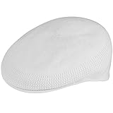 Kangol Tropic Ventair 504 - Gorra de visera para hombre blanco L